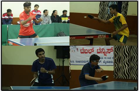 Karnataka Olympic Association Sports-Table Tennis