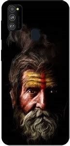 SAVETREE Back Cover for Samsung Galaxy M21 Printed Aghori,Bhole Fan ...