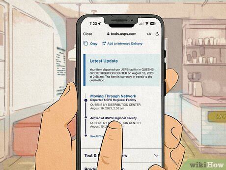 Departed USPS Regional Destination Facility: Status Guide