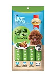 Buy SmartHeart Creamy Dog Treats Flavor for Puppy and Dogs Pack of 3 ...