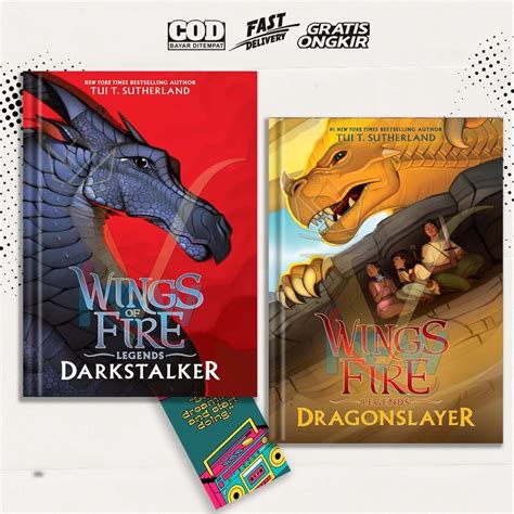 (Wings of Fire Legends) Darkness - Dragonslayer By Tui T. ซูเธอร์แลนด์ ...