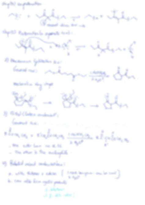 SOLUTION: Enols and Enolates - Organic Chemistry Summary Sheet - Studypool