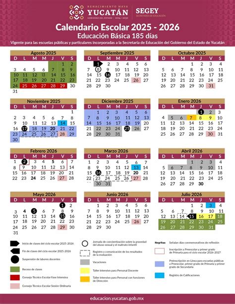 Calendario Escolar 2026 Estadual