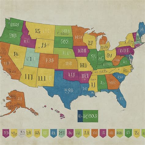 Image result for 50 State Zip Code Map