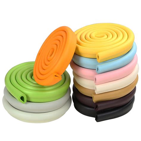 Buy U Shape Glass Table Baby Safety Protector Bumper 6.5 ft Extra Soft ...