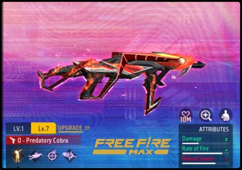 Free Fire Max में MP40- Predatory Cobra Evo Gun Skin मिल रही मुफ्त, Evo ...