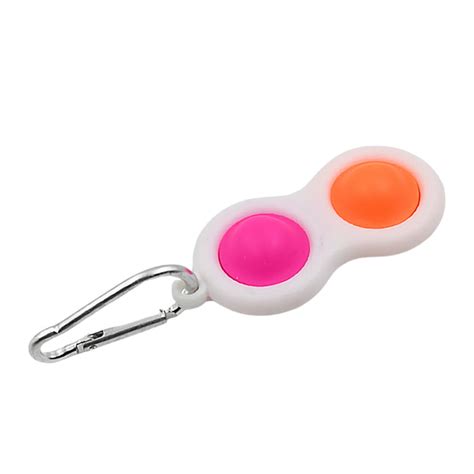 4850 Simple Dimple Fidget Toy Mini Keychain - DeoDap