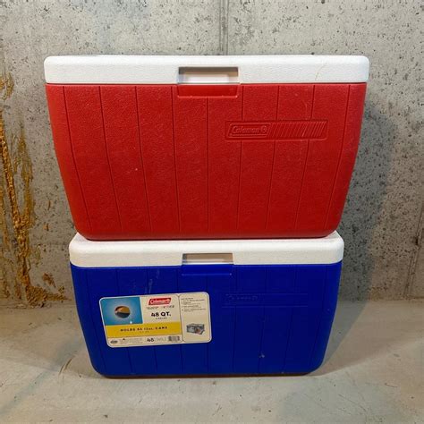 LOT 84Z: 2 Coleman 48 QT. Coolers | EstateSales.org
