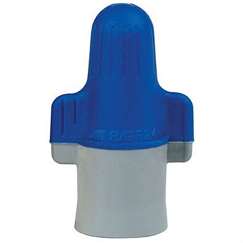 3M, Blue/Gray, Wire Sizes 14 AWG – 6 AWG, Twist-On Wire Connectors ...