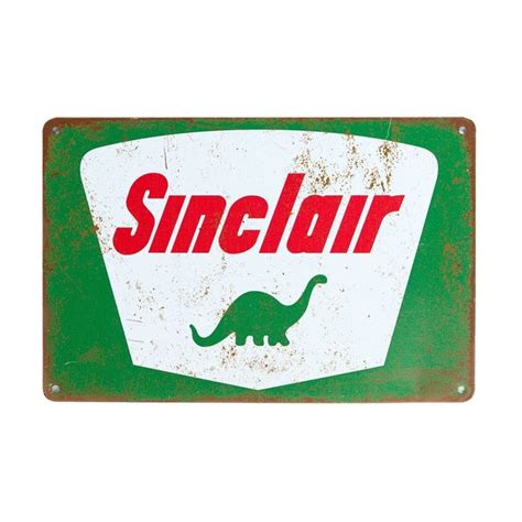 Number Plates Big Wall Sign – Sinclair — eazy wagon