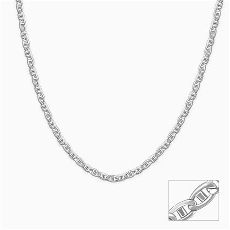 Silver Belcher Short Chain – GIVA