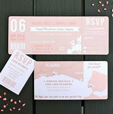 Wedding Invitation Boarding Pass by Boarding Pass Wedding Invitation Bundle By Rodo Creative Wedding Invitation Boarding Pass