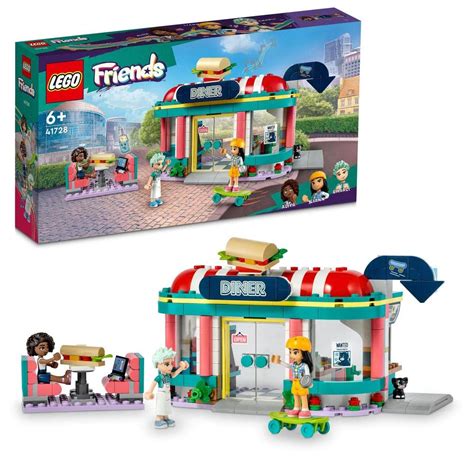 Buy LEGO Friends Heartlake Downtown Diner Building Kit For Ages 6 ...