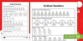 Ordinal Numbers Worksheet - Primary Resources