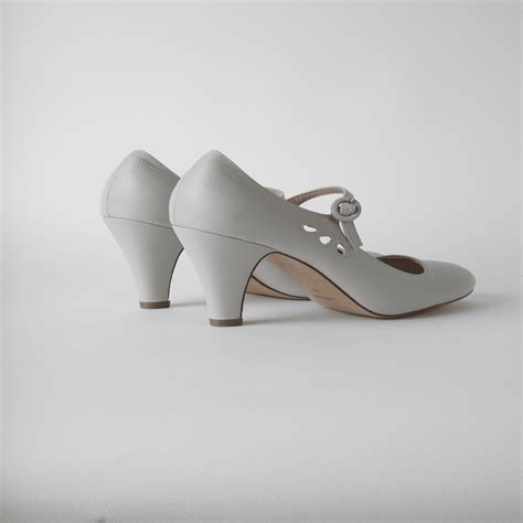 J. Adams Pixie Mary Jane Pumps - Retro Vintage High Heels - Comfortable ...