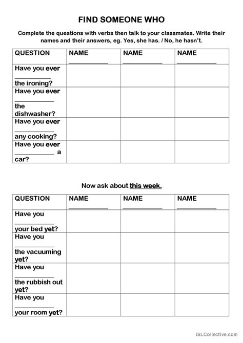 Present Perfect Simple Quiz