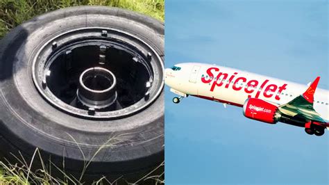 One Of Four Main Wheels Falls Off SpiceJet Flight After Take-Off From ...