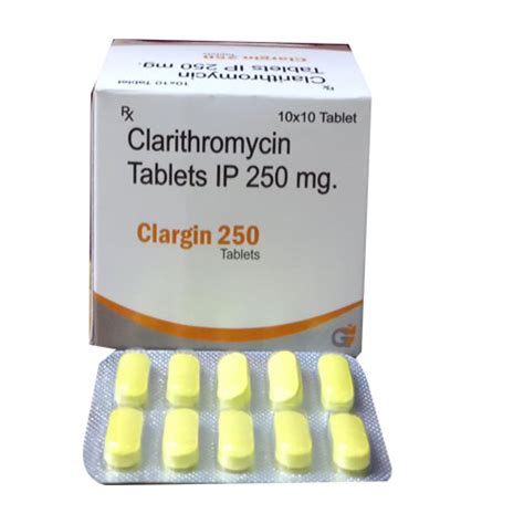 CLARGIN-250 Tablets Gadin Biotech
