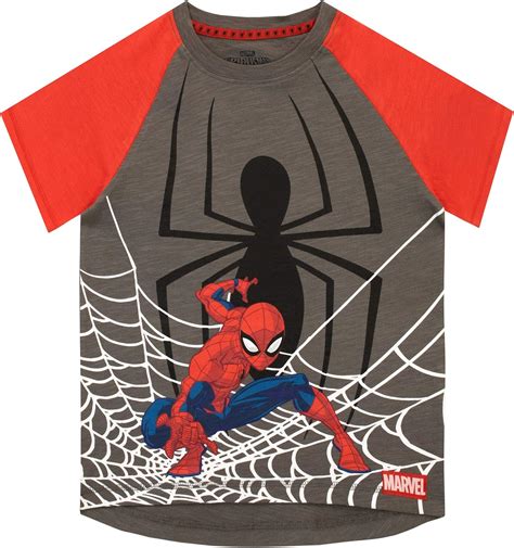 Marvel Spiderman Boys Spider-Man T-Shirt: Amazon.ca: Clothing & Accessories