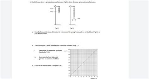 Image result for Spring Push Off Load Example Problems