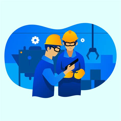 Factory Worker Cartoon 的图像结果