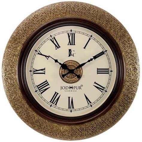 Quartz Wood Antique wall clock JCC 104 – Gangoly Brothers Watch Store ...