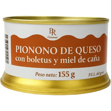 pionono de queso con boletus y miel de caña lata 155 g · PRC GOURMET ...