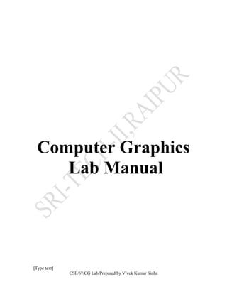 Computer Graphics Lab Program 1 的图像结果