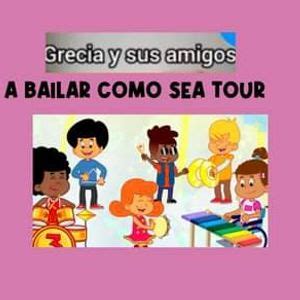 Grecia y sus amigos en A Bailar Como Sea Tour, Caracas, Estadio ...