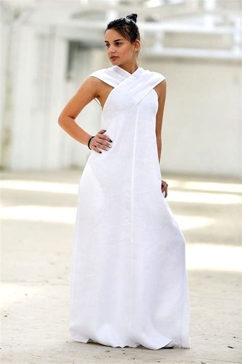 Long Linen Dress - ALLSEAMS