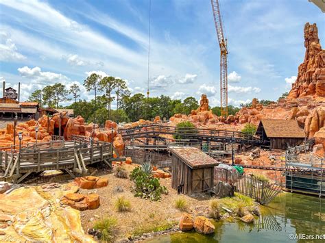 We Have an UPDATE on Big Thunder Mountain Railroad Construction at ...
