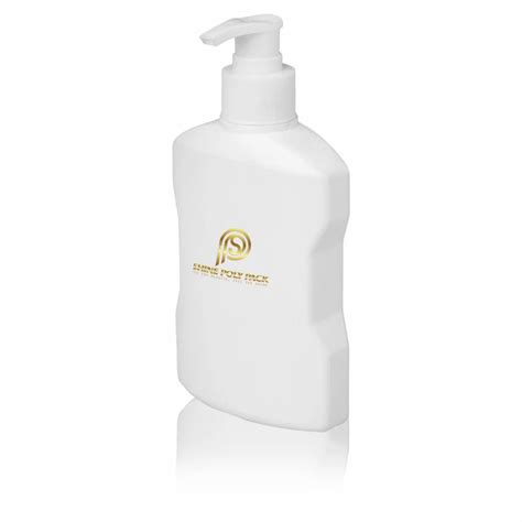 Cosmetic HDPE Bottle - 250ml HDPE Flat Hand Wash Bottle Trader ...