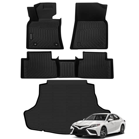 Floor Mats for Toyota Camry 2018-2024 (Only for Hybrid)- All Weather ...