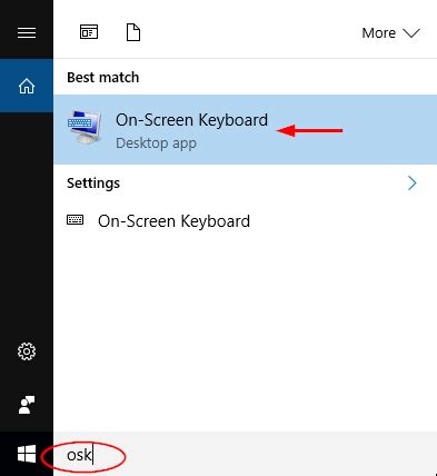 Image result for How to Open Screen Keyboard