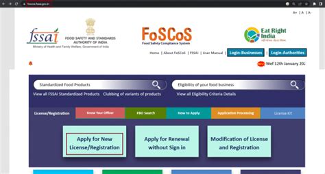 FoSCoS Registration Online - LegalWiz.in