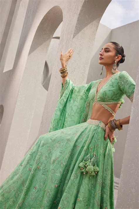 Audrey Lehenga Set – Sana Barreja
