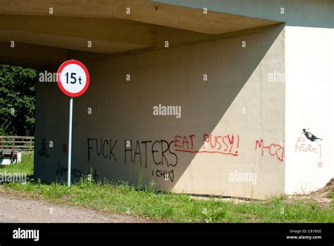 Graffiti swear words hi-res stock photography and images - Alamy