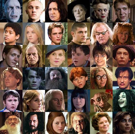 Harry Potter Characters Before And After