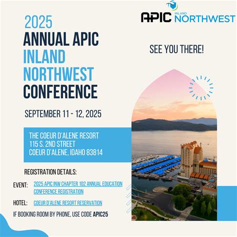 APIC INW Conference - APIC 102 - Inland Northwest
