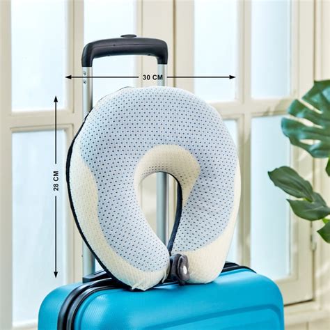Buy Slumber Gel Memory Foam U-Neck Pillow from Home Centre at just INR ...