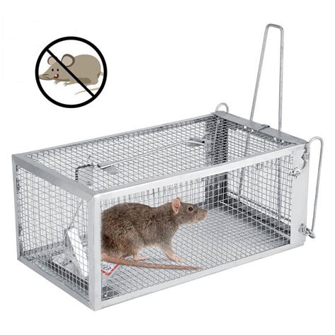 Humane Rat Trap Cage Live Animal Pest Rodent Mouse Control Catch ...