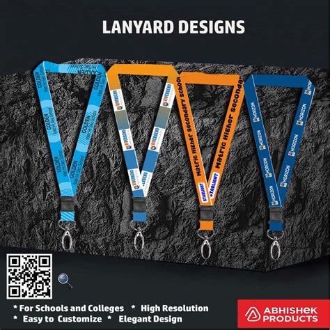 ID Card Lanyard Design Templates - 50 CDR Files | AbhishekID – Abhishek ...