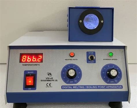 Digital Melting Point Apparatus - Microprocessor Automatic Melting ...