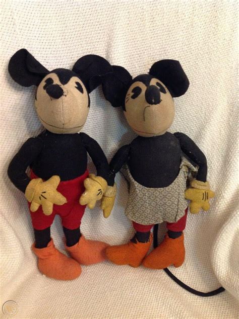1930s 1st Produced Walt Disney George Borgfeldt Mickey Minnie Mouse ...