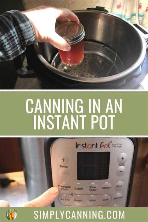 Image result for Instant Pot Tutorial Canning