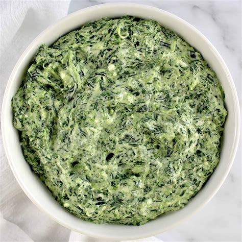 Easy Creamed Spinach Recipe