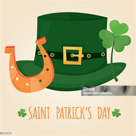 Saint Patricks Day Symbols Stock Illustration - Download Image Now ...
