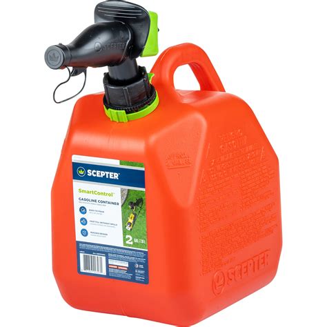 Scepter Smart Control Gasoline Fuel Can — 2-Gallon, Red, Model# FR1G201 ...