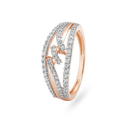 Bold Rose Gold Finger Ring
