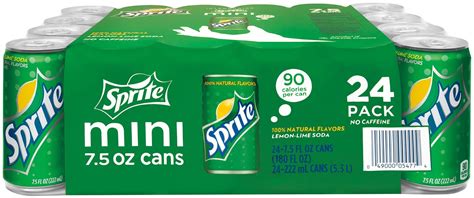 Sprite Lemon Lime Mini Cans 7 5 Fl Oz Pack | Desertcart INDIA